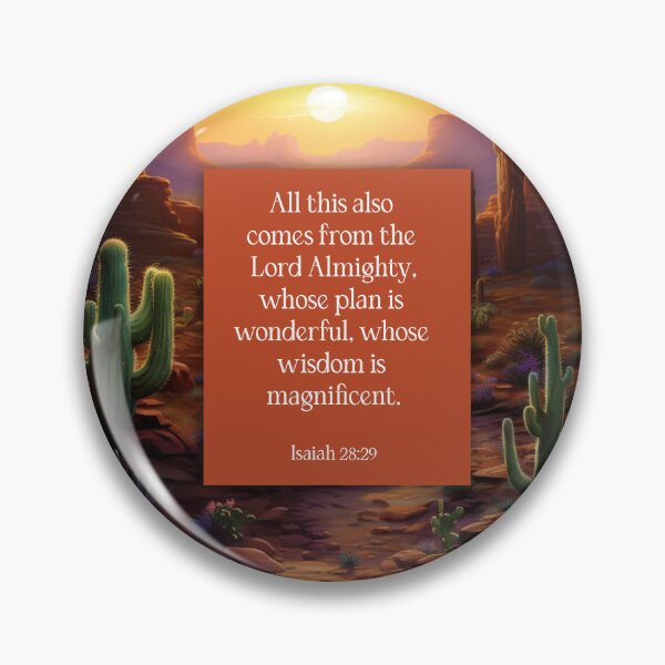 Item preview, Plan is Wonderful Isaiah 28:29 (The Wisdom Series) designed and sold by WideIsTheGate.