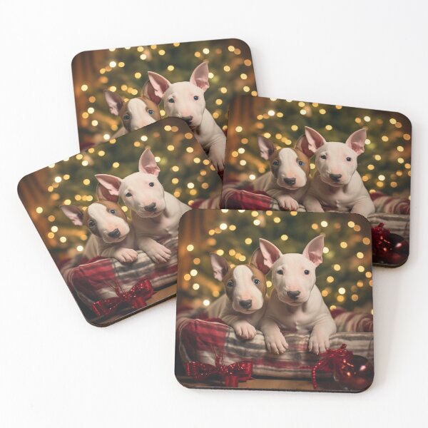 Artikelvorschau, Weihnachts-Bullterrier-Welpen entworfen und verkauft von Samuelsboro.