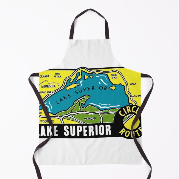 Item preview, Lake Superior Vintage Style Decal designed and sold by Decal Mania.