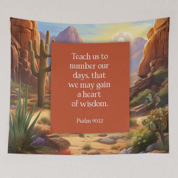 Item preview, Teach Us Psalm 90:12 (The Wisdom Series) designed and sold by WideIsTheGate.