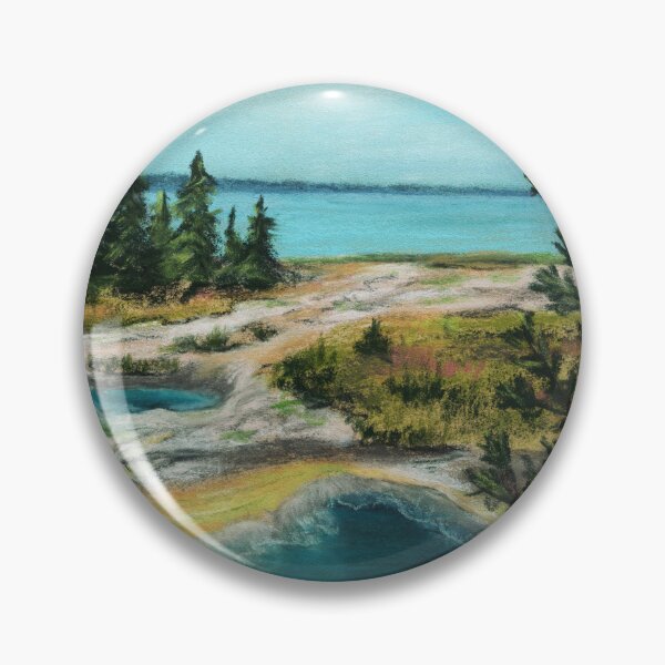 Item preview, West Thumb Geyser Basin - Yellowstone NP designed and sold by gracefullizard.
