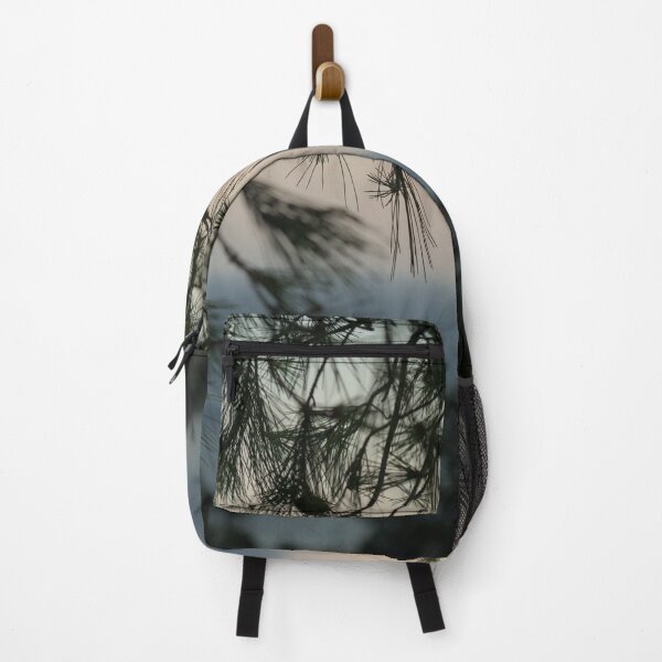 Item preview, Coastal Serenity: Seascape Behind Lush Foliage - Nature Photography designed and sold by iam01110011.