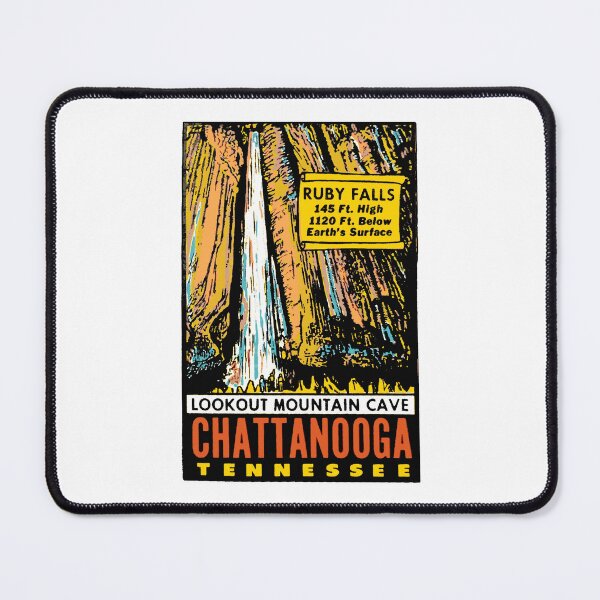 Item preview, Calcomanía estilo vintage de Ruby Falls Chattanooga designed and sold by Decal Mania.
