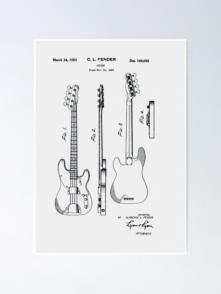 Fender telecaster poster Clearance