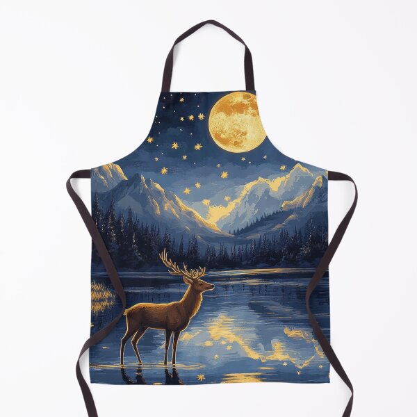 Item preview, Enchanted Autumn: Majestic Deer by a Tranquil Lake designed and sold by MargaretWiktor.