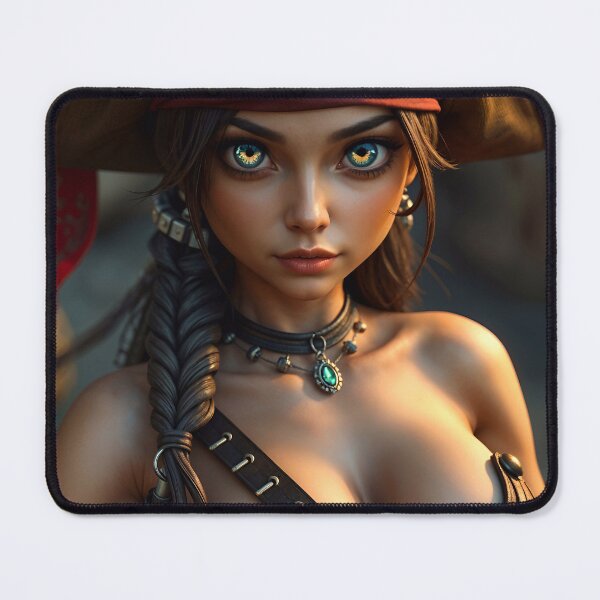 Item preview, Cute Pirate Girl Queen Of The High Seas designed and sold by TheArtOfPat.