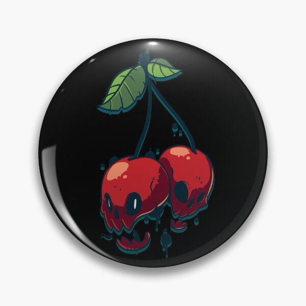 Item preview, Cherry Cartoon Skull designed and sold by EYESORE ART.