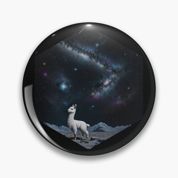 Item preview, Llama in Space designed and sold by AbsoluteA.