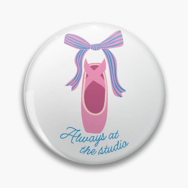Item preview, Always at the Studio - Pink and Blue designed and sold by ArtClubCo.