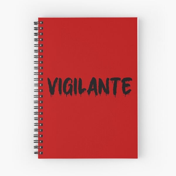 Item preview, BLACK ON RED VIGILANTE BLOOD DRIP designed and sold by RomeArtCo.