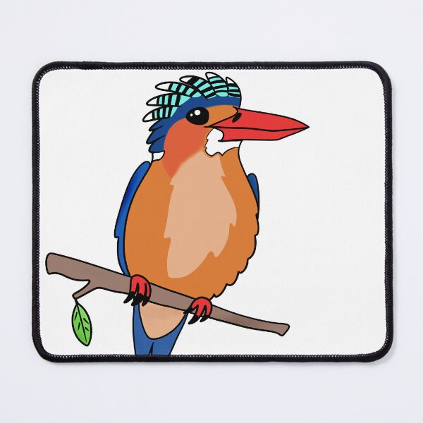 Item preview, Malachite King Fisher designed and sold by PancakeDraws.