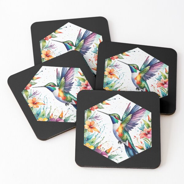 Item preview, Watercolor Hummingbird designed and sold by AbsoluteA.