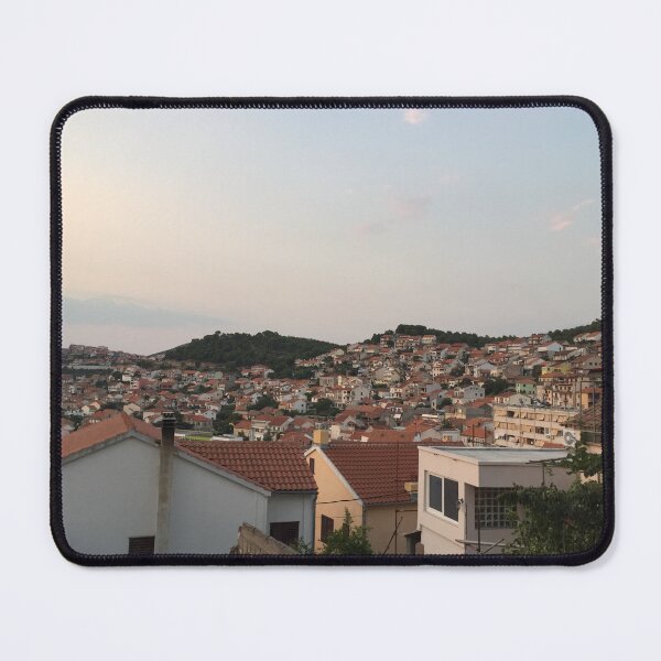 Item preview, Dusk Over the Rooftops of Novi Sad designed and sold by marinab56.