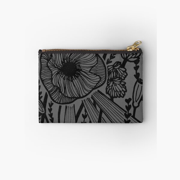 Artikelvorschau, Radiant Poppy Pen & Ink Illustration - Slate + Coal entworfen und verkauft von Irene Estelle.