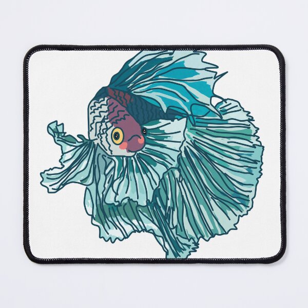 Item preview, kawaii betta fish designed and sold by Kaewtaming.