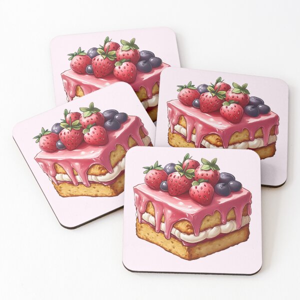 Item preview, Mixed Berry Sponge Cake designed and sold by sakurashorty.