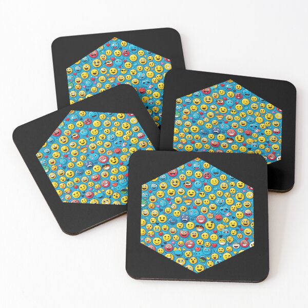 Item preview, Cartoon Emoji Pattern designed and sold by AbsoluteA.