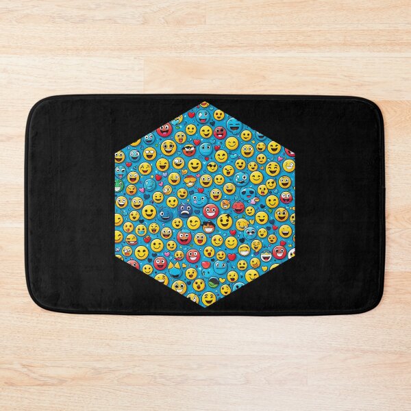 Item preview, Cartoon Emoji Pattern designed and sold by AbsoluteA.