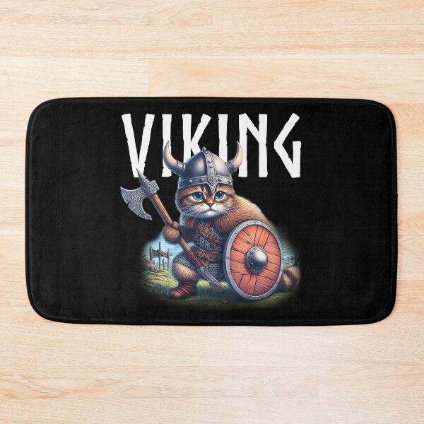 Item preview, Viking Cat Warrior of Norse Legend designed and sold by HolidayT-Shirts.