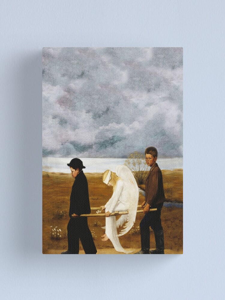 SIMBERG THE WOUNDED ANGEL Painting Canvas art Prints