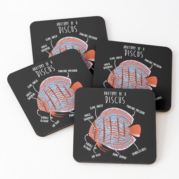 Item preview, Discus Fish Anatomy designed and sold by Clara Hollins.