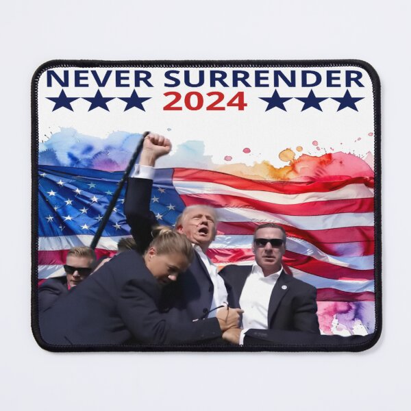 Item preview, Donald Trump 2024:Never Surrender designed and sold by DigiArt8Design.