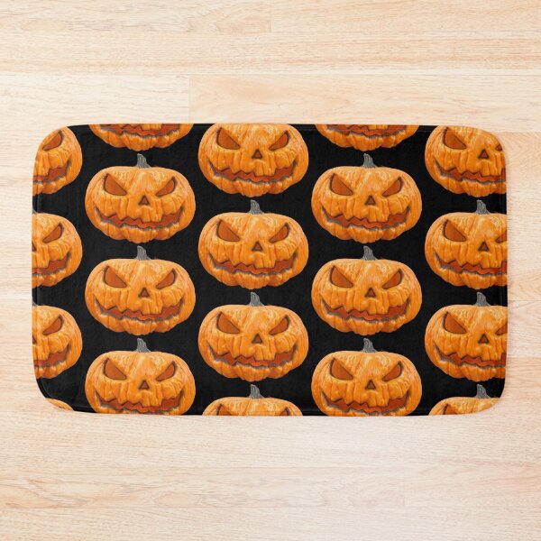 Item preview, Scary plastic pumpkin designed and sold by Lauracolleen3.