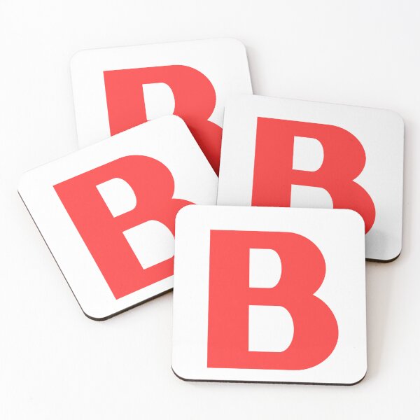 Item preview, Big Red Alphabet Letter B designed and sold by RobbiesMusic.