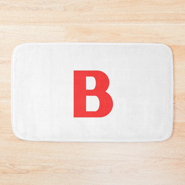 Item preview, Big Red Alphabet Letter B designed and sold by RobbiesMusic.