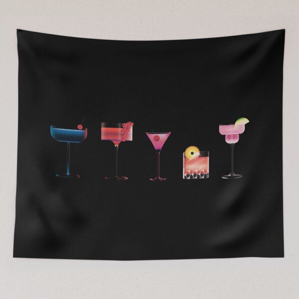 Item preview, drinks designed and sold by p3prika.