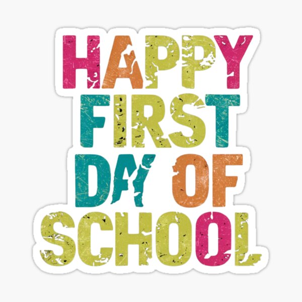 Item preview, 1th grade happy first day of school  designed and sold by ArtworkbyZN.