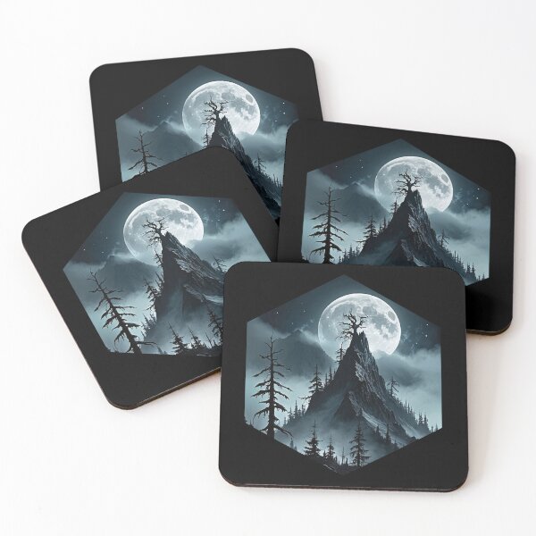 Item preview, The Haunted Peak designed and sold by AbsoluteA.