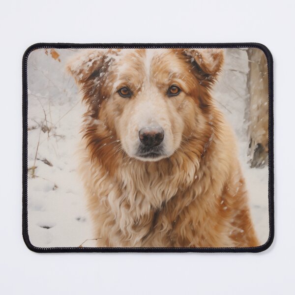 Item preview, Central Asian Shepherd Dog in Winter designed and sold by Samuelsboro.