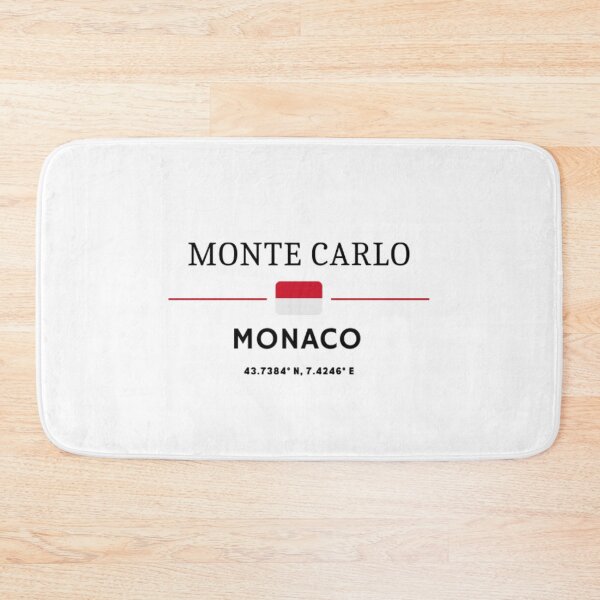 Item preview, Monte Carlo Coordinates Design | Monaco Travel Souvenir designed and sold by GemBob Creations.