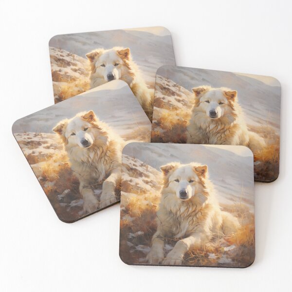 Item preview, Retrato de un perro pastor de Asia central designed and sold by Samuelsboro.