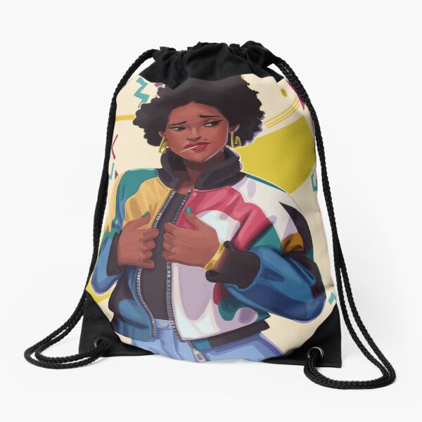 1980s Drawstring Bag