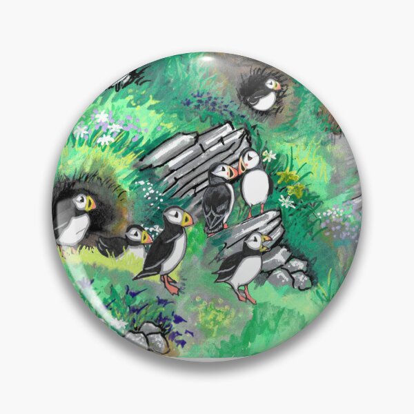 Item preview, Puffin Island designed and sold by HalfMoonWorks.