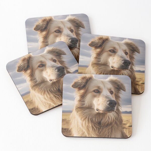 Item preview, Retrato de un perro pastor de Asia central (diseño 2) designed and sold by Samuelsboro.