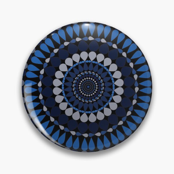 Item preview, Tear Drop Mandela in Blue designed and sold by LoveofPeace.