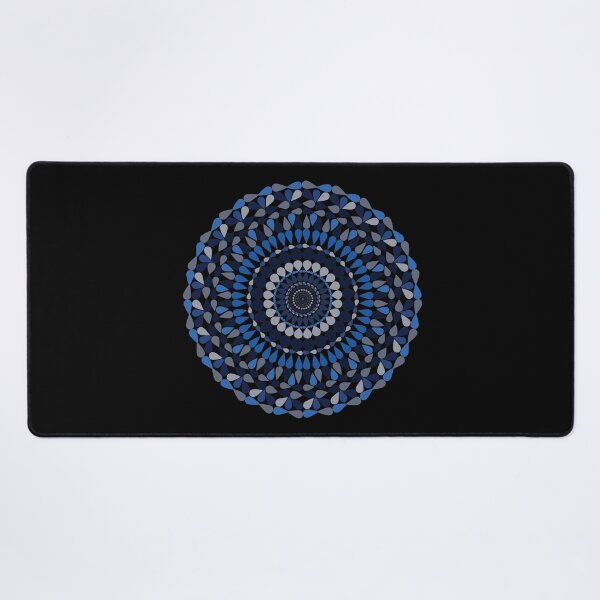 Item preview, Tear Drop Mandela in Blue designed and sold by LoveofPeace.