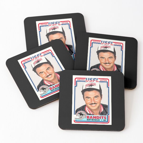 Item preview, Tampa Bay Bandits Football - Burt Reynolds Card designed and sold by darklordpug.