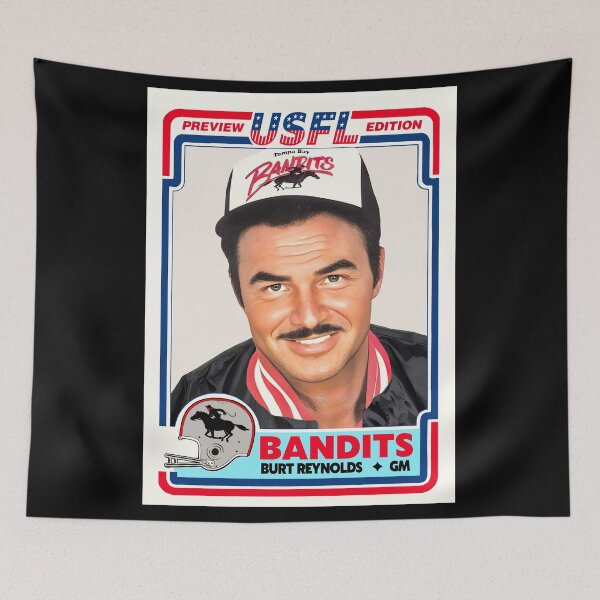 Item preview, Tampa Bay Bandits Football - Burt Reynolds Card designed and sold by darklordpug.