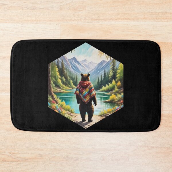 Item preview, Bear Hiking in the Oasis designed and sold by AbsoluteA.