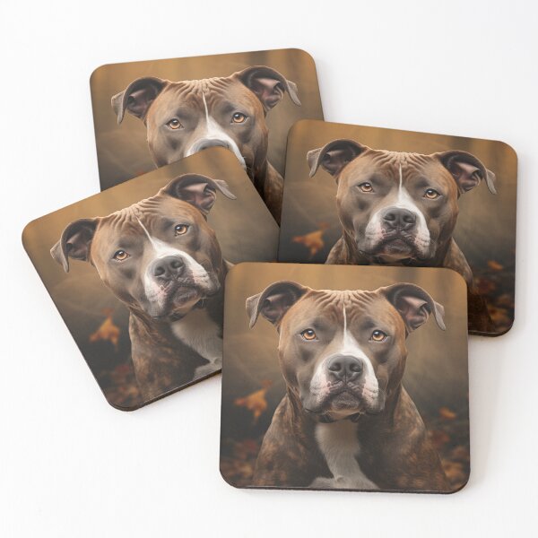 Item preview, American Staffordshire Terrier Portrait designed and sold by Samuelsboro.
