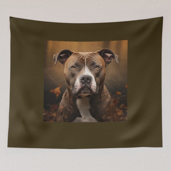 Item preview, American Staffordshire Terrier Portrait designed and sold by Samuelsboro.