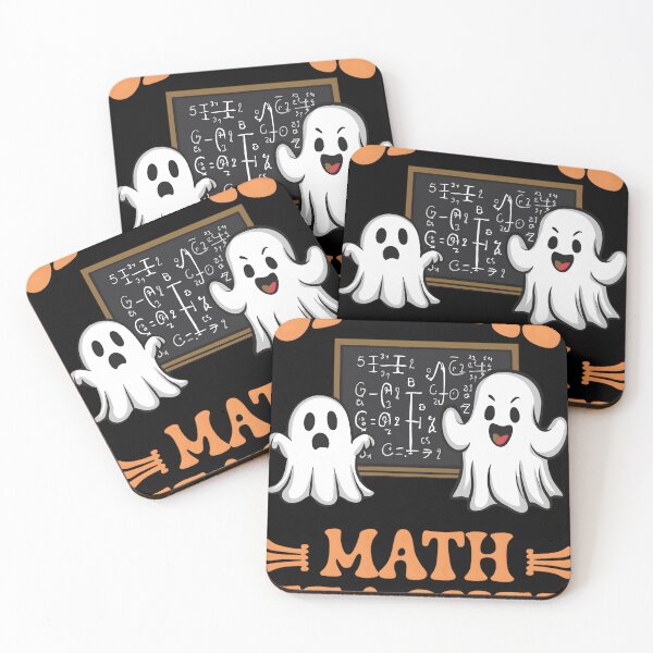 Item preview, Spooky Math Teacher Halloween Ghost designed and sold by KitonicTees.