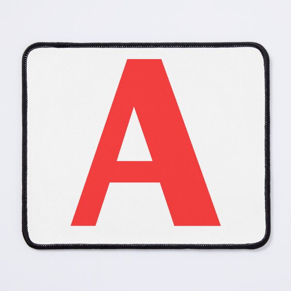 Item preview, Big Red Alphabet Letter A designed and sold by RobbiesMusic.