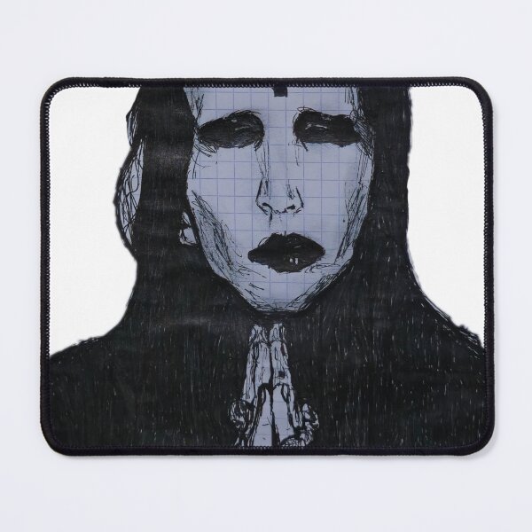 Item preview, Marilyn Manson drawing designed and sold by Szpona.