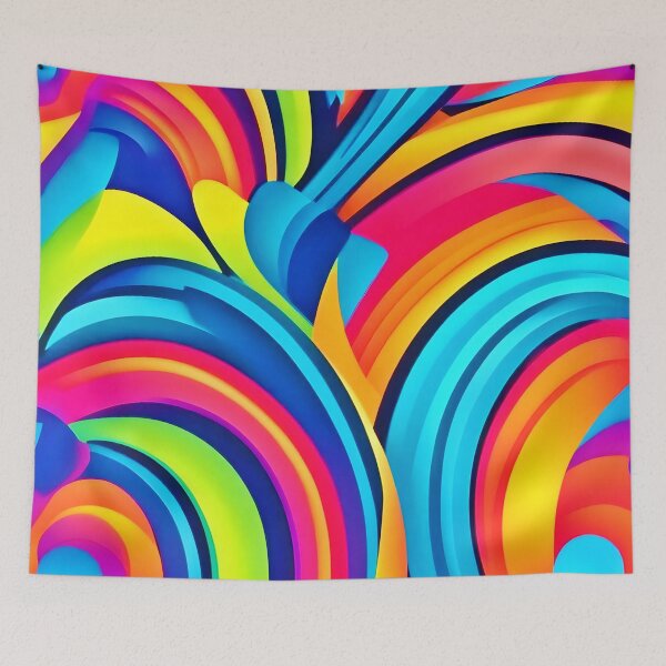 Item preview, Vibrant Swirl Abstract Art designed and sold by Health And Fitness Posts e-Store.