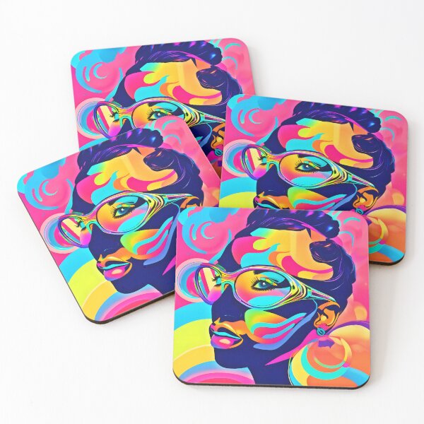 Item preview, Colorful Woman Digital Art designed and sold by Health And Fitness Posts e-Store.